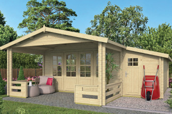  Tuindeco | Tuinhuis Manchester met Zijluifel 150 cm 202822-31